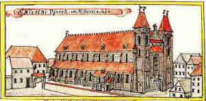 S. Nicolai Pfarrk: vo Mitternacht - Kościół parafialny św. Mikołaja, widok ogólny od północy